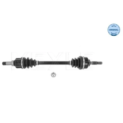 Billede af MEYLE 11 14 498 1008 Trækaksel venstre foraksel 649mm 24,5mm CITROËN: C2 Hatchback, C3 I Hatchback