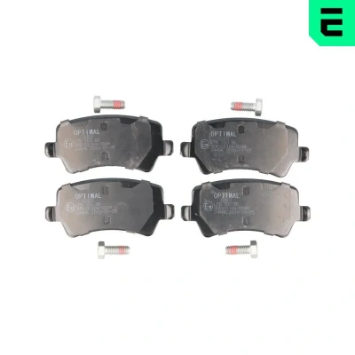 Billede af OPTIMAL BP 12401 Bremseklodser bagaksel med bremsecaliperskruer VOLVO: V60 I, V70 3, XC60 FORD: S Max Mk1, Galaxy Mk2 MPV