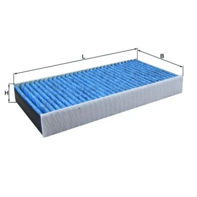 Billede af MAHLE ORIGINAL LAO 232 Kabinefilter Aktivkulfilter, med antiallergisk virkning, antibakteriel virkning 314,0 152 40,0 CST4624 PEUGEOT: 407 SW