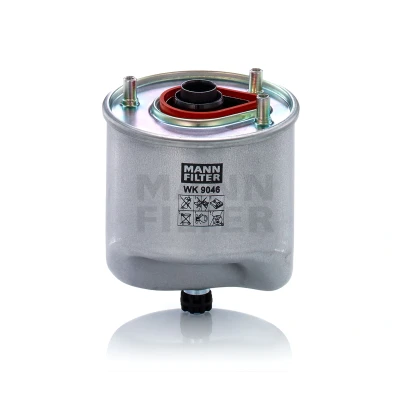 Billede af MANN FILTER WK 9046 Brændstoffilter Ledningsfilter FORD: FIESTA 6, MONDEO 4 Turnier, FOCUS 3 VOLVO: V40 Hatchback, V50, V70