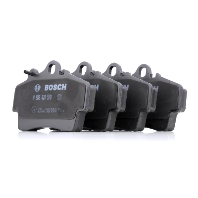 Billede af BOSCH 0 986 424 570 Bremseklodser Low Metallic med anti knirke plade, monteringsvejledning PORSCHE: Boxster, Cayman