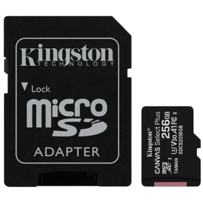 Billede af Kingston Canvas Select Plus microSDXC 256GB + SD adapter