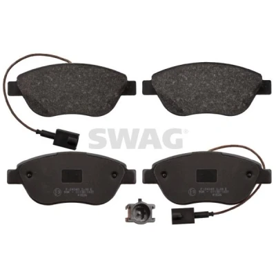Billede af SWAG 70 11 6057 Bremseklodser foraksel Inkl. slidadvarselskontakt FIAT: Grande Punto Hatchback, Evo III Hatchback