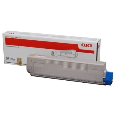 Billede af OKI 44844505 Yellow Original Toner 10.000 Sider