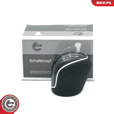 Billede af ESEN SKV 63SKV038 Gearknop 6 gear Læder FORD: MONDEO 4 Turnier, C Max, S Max Mk1