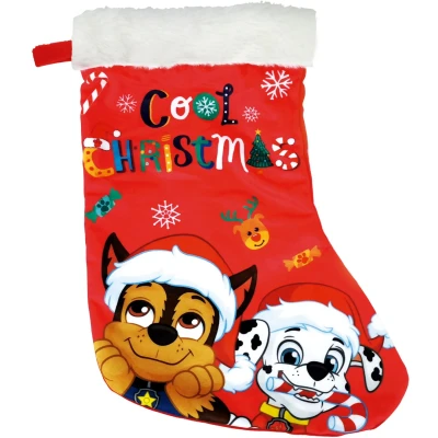 Billede af Paw Patrol Julestrømpe, Rød