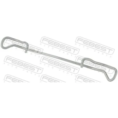 Billede af FEBEST 2103 001 Fjeder, skivebremseklodser TOYOTA: Yaris II Hatchback