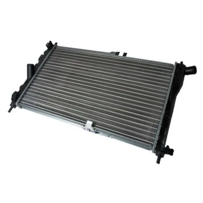 Billede af THERMOTEC D70003TT Radiator Aluminium, plastik til køretøjer med/uden klimaanlæg 378 635 23 manuelt gear Mekanisk fuget køleripper