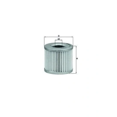Billede af MAHLE ORIGINAL OX 411 Oliefilter Filterindsats