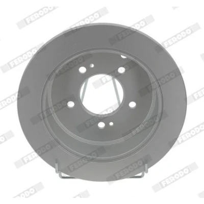 Billede af FERODO PREMIER Coat+ disc DDF1493C Bremseskiver 284 10 5 fuldstændigt coatet uden skruer HYUNDAI: Tucson, Trajet, KIA: Sportage III, II