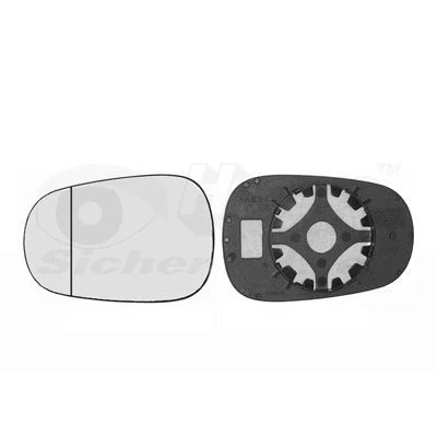 Billede af VAN WEZEL 4323831 Spejlglas venstre