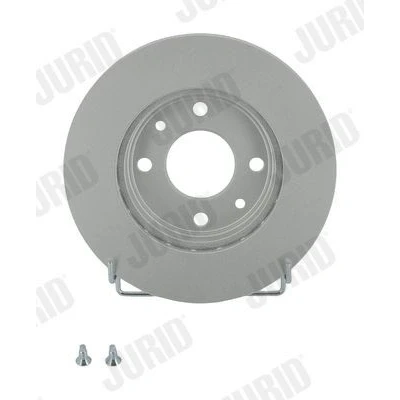Billede af JURID 561336JC Bremseskiver 238 20 4 100 ventileret coatet med skruer RENAULT: CLIO 2, MEGANE 1 Cabriolet