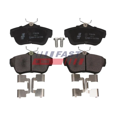 Billede af FAST FT29570 Bremseklodser foraksel Ikke forberedt til slidindikator FORD: Focus 3 Turnier, KUGA 2, 2 Kombi, VOLVO: V50, V40 Hatchback, C30