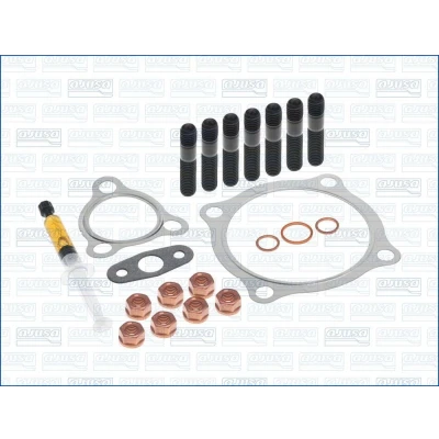 Billede af AJUSA JTC11262 Montagesæt, lader with studs, syringe oil med pakninger monteringsvejledning VOLKSWAGEN: Golf 4, Polo IV Hatchback, Bora Sedan