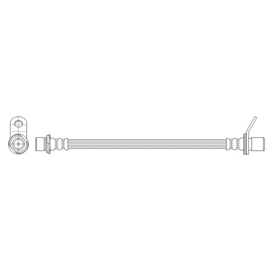 Billede af BOSCH 1 987 476 163 Bremseslange 349 M10x1 TOYOTA: Avensis I Sedan