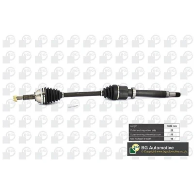 Billede af Drivaksel BGA DS2320RA