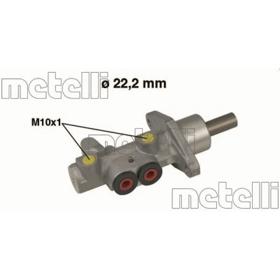 Billede af METELLI 05 0492 Bremsehovedcylinder 22,20 Aluminium VOLKSWAGEN: Lupo / 3L