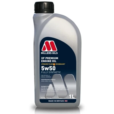 Billede af Millers Oils Xf Premium 5W 50 1l Motorolie 7726 1 MERCEDES BENZ: C klasse Sedan, T modell, VOLKSWAGEN: TRANSPORTER 4 Bus