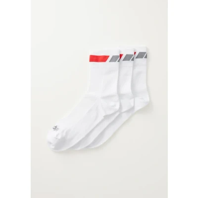 Billede af Gripgrab Classic Regular CUT Summer Socks 3 PACK Unisex Sportsstrømper, Størrelse: Small, White