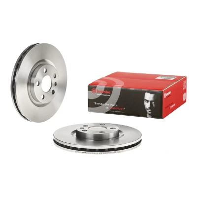 Billede af BREMBO 09.9609.24 Bremseskiver 281 26 5 indvendigt ventileret PEUGEOT: Expert I Van