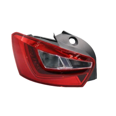 Billede af DPA 99451455902 Baglygter venstre sort med LED SEAT: Ibiza 4, 4 Sportcoupe