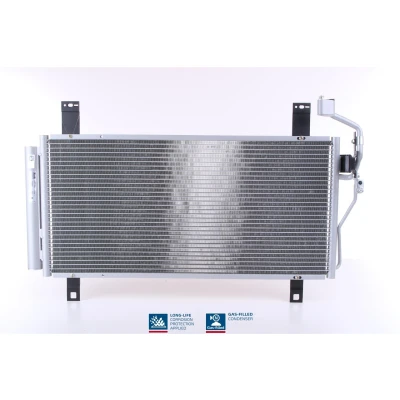 Billede af NISSENS 940352 Kondensator med tørrer Aluminium 680 R 134a MAZDA: 6 Hatchback, Sedan