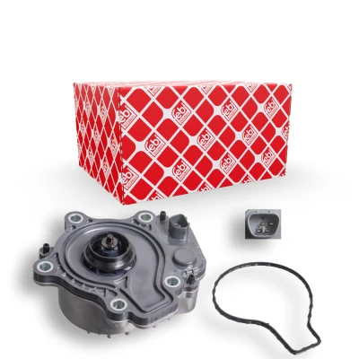 Billede af FEBI BILSTEIN 102277 Vandpumpe 8 Aluminiumsstøbning elektrisk, elektromagnetisk plastik TOYOTA: Yaris III Hatchback, Auris Hatchback