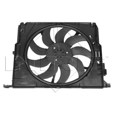 Billede af NRF 47739 Køleventilator 494 12 850 med kølerventilatorramme (karm), Kulløs motor
