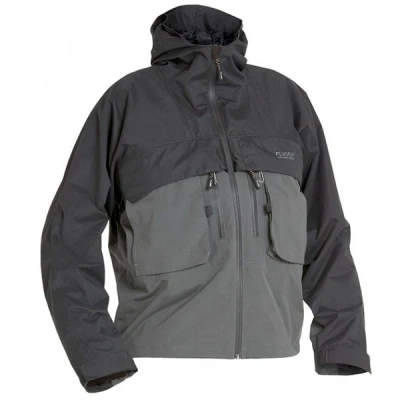 Billede af Fladen Authentic Wading jacket 2.0 grey/black M Fishing