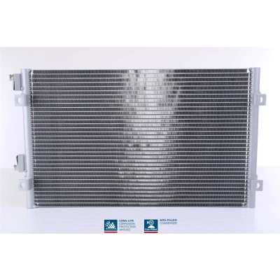 Billede af NISSENS 94555 Kondensator uden tørrer Aluminium 574 R 134a