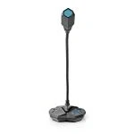 Billede af Wired gaming microphone Til brug med: Desktop / Notebook USB Tilslutninger udgang: 1x 3.5 mm Audio Out Indbygget on/off knap (tænd/sluk) Hovedtelefonudgang