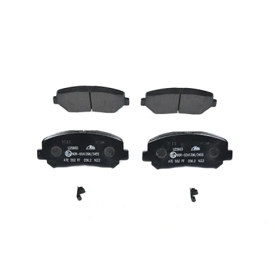 Billede af ATE 13.0470 5665.2 Bremseklodser med akustisk advarsel for slid MAZDA: CX 5 I, II