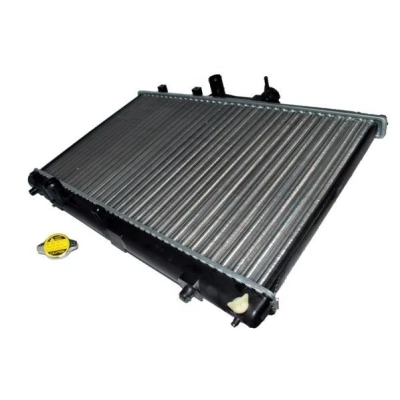 Billede af THERMOTEC D72002TT Radiator Aluminium, plastik til køretøjer med/uden klimaanlæg 350 659 16 manuelt gear Mekanisk fuget køleripper