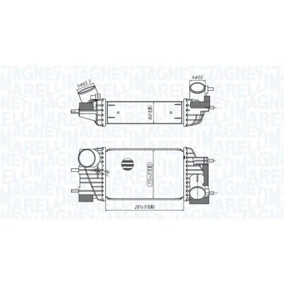 Billede af MAGNETI MARELLI 351319205820 Intercooler