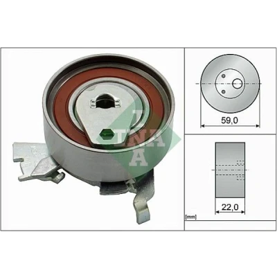Billede af INA 531 0273 30 Strammehjul, tandrem FIAT: Grande Punto Hatchback, OPEL: Kadett E Cabriolet