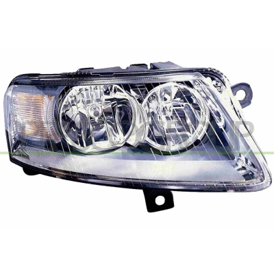 Billede af PRASCO AD0344903 Forlygter højre H7/H7 uden indstillingsmotor for LWR AUDI: A6 C6 Allroad, Sedan, Avant