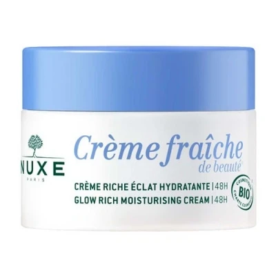Billede af NUXE GLOW RICH Moisturising Cream 48H Dagcreme, Størrelse: 50 ml,