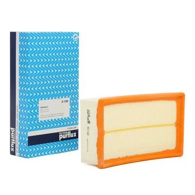 Billede af PURFLUX A1184 Luftfilter 58 141 237 Filterindsats RENAULT: Clio 3, III Grandtour, Modus / Grand Modus, NISSAN: Juke, MICRA Note I
