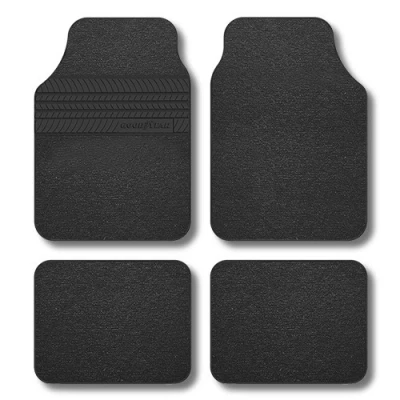 Billede af Goodyear Bil gulvmåtte sæt GOD9018 Universal Sort (4 pcs)
