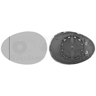 Billede af VAN WEZEL 0515837 Spejlglas venstre