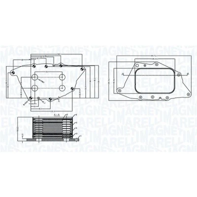 Billede af MAGNETI MARELLI 350300004900 Olieradiator