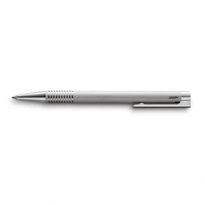 Billede af Lamy Kuglepen Brushed Sort Rustfrit stål Skriveartikler