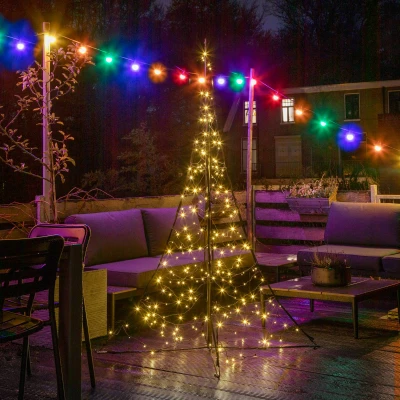 Billede af Fairybell LED juletræer All Surface 2 meter 240 lys Inklusive mast