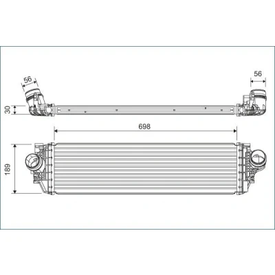 Billede af VALEO 822929 Intercooler