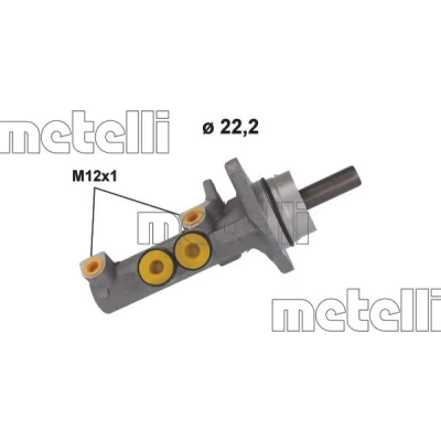 Billede af METELLI 05 1258 Bremsehovedcylinder 22,20 Aluminium