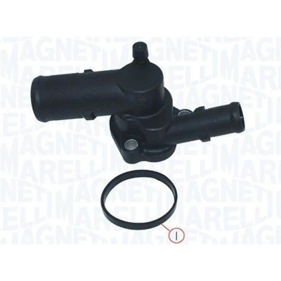 Billede af MAGNETI MARELLI 352317101100 Termostat 89 med pakning RENAULT: TRAFIC 2 Kasten, TWINGO 2, CLIO NISSAN: Qashqai / Qashqai+2 I