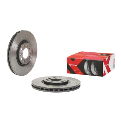 Billede af BREMBO 09.D209.1X Bremseskiver 305 28 5 perforeret/indv. ventileret coatet JEEP: Renegade SUV, FIAT: 500X