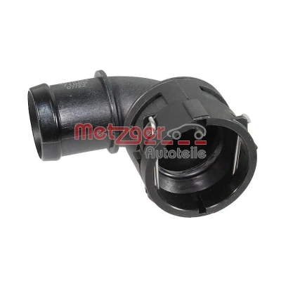Billede af METZGER 4010128 Kølemiddelflange VOLKSWAGEN: Golf 5, Passat B6 Variant, Sedan, AUDI: TT Coupe, A3 Hatchback, Sportback, SEAT: Altea