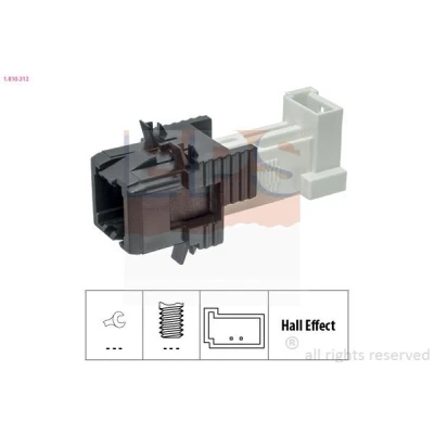 Billede af EPS 1.810.312 Bremselyskontakt elektronisk Made in Italy OE Equivalent