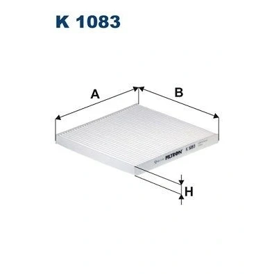 Billede af FILTRON K 1083 Kabinefilter Partikelfilter 216 215 18 TOYOTA: Yaris II Hatchback, I Verso, LEXUS: RX II, III